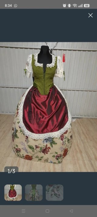 Trajes de Fallera y Huertana