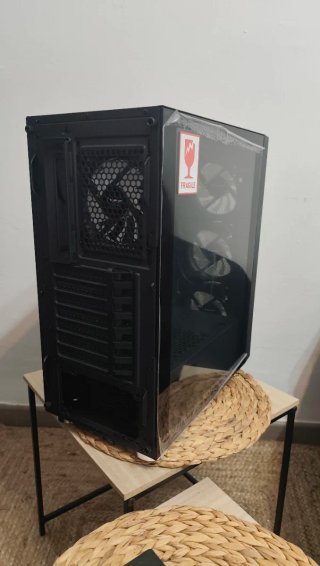 Caja chasis PC ATX Tempest Umbra Negra