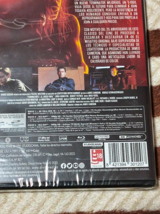 Terminator 2 4K UHD + Blu-ray