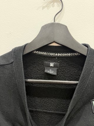 DC Shoes Vintage Sweatshirt 43 Negra L/G Y2K Skate
