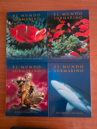Enciclopedia El Mundo Submarino + DVD Completa