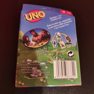 Carte UNO Super Mario Card Game