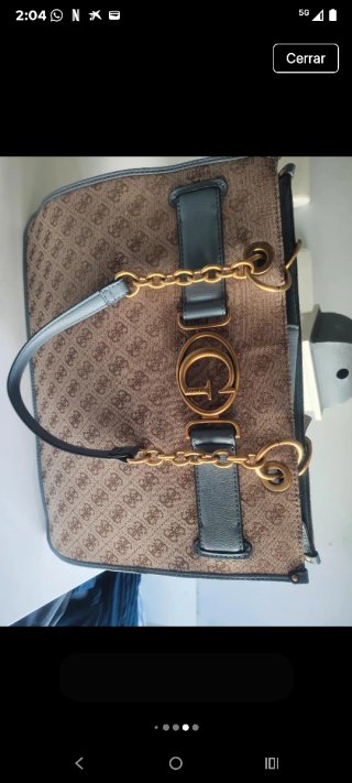Bolso Guess Marrón y Azul