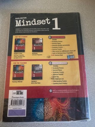 Mindset 1º Bachillerato Students Book Cataluña