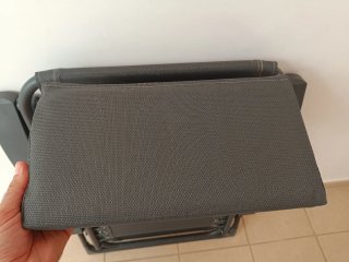 Tumbona o silla plegable para jardín