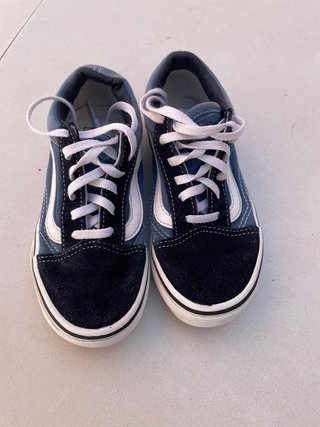 Zapatillas Vans Old Skool Azul Marino y Negro