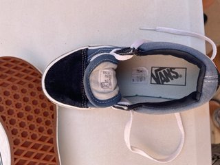 Zapatillas Vans Old Skool Azul Marino y Negro