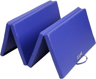 Colchoneta Plegable Gimnasia Espuma Azul