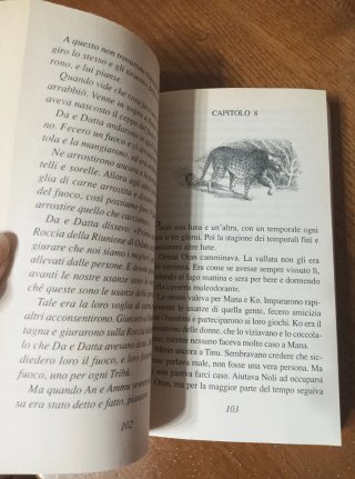 Libro " la tribù del falco della luna