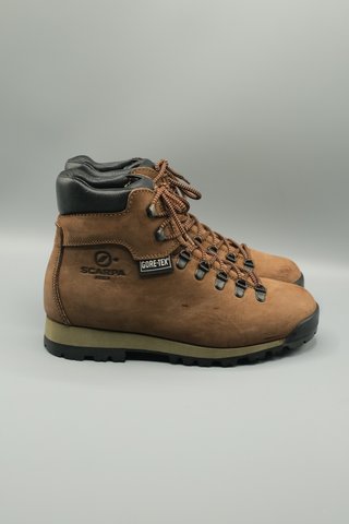 Scarpe Scarpa Gtx Gore Tex Vibram Pelle 38 Hiking