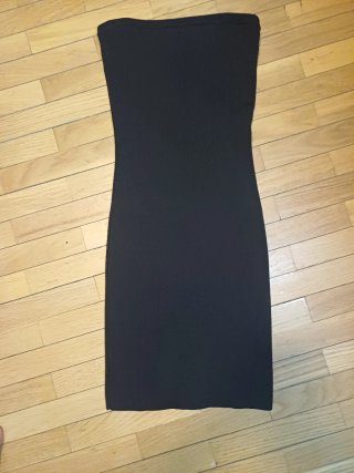 Vestido Negro Tubo Talla L