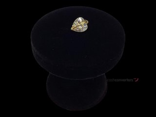 colgante oro 18k con circonita