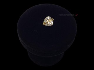 colgante oro 18k con circonita