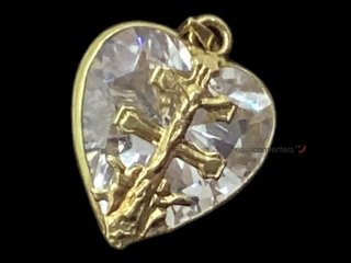 colgante oro 18k con circonita
