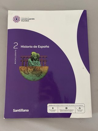 3 libros de historia para 2° bachillerato