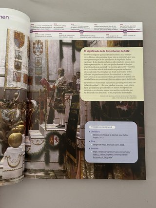 3 libros de historia para 2° bachillerato