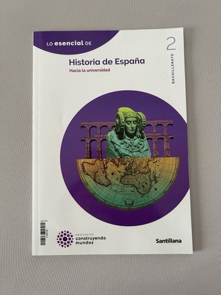3 libros de historia para 2° bachillerato