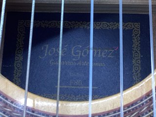 guitarra clasica jose gomez f80