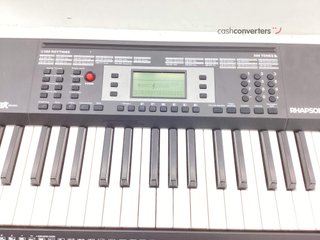 teclado electronico max rhapsody 61