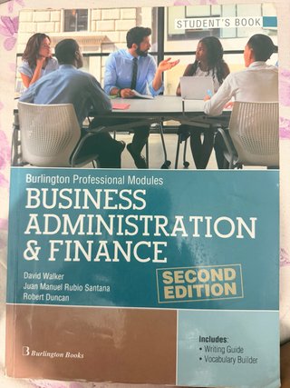 Business Administration Finance Sts 2 Ed (ciclo...