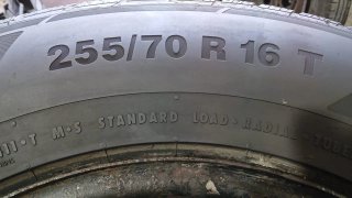 Neumatico repuesto NISSAN NAVARA NP300 PICK-UP
