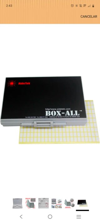 Aidetek BOX-ALL-144 Caja Componentes