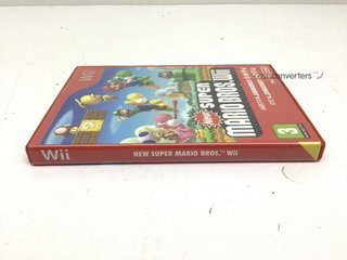 new super mario bros wii