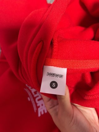 Sudadera Cold Culture Roja Talla S