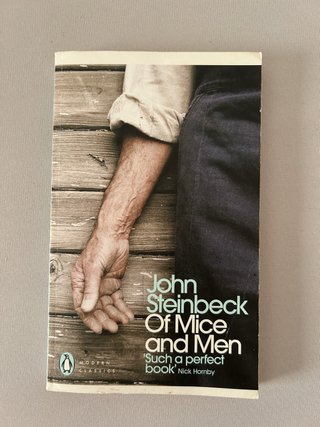 Libro Mice and Men en ingles