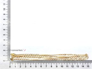 cadena oro 18k 30cm