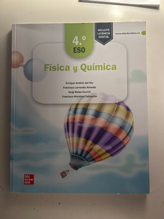 Física y Quimica 4.o ͡ESO