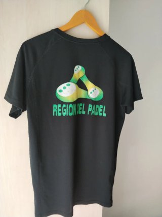 Camiseta Negra Región del Padel
