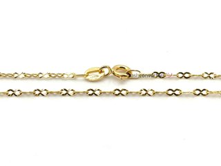 cadena oro 18k 22cm
