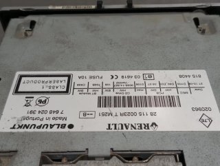 Sistema audio / radio cd RENAULT MEGANE III COUPE