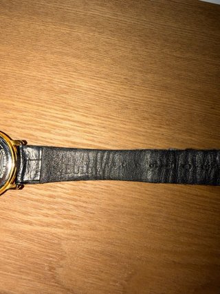 Reloj Bulova Dorado con Correa Negra