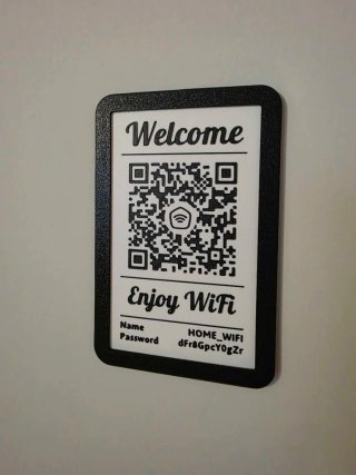 QR personalizable para wifi o eventos