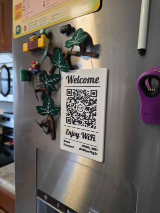 QR personalizable para wifi o eventos
