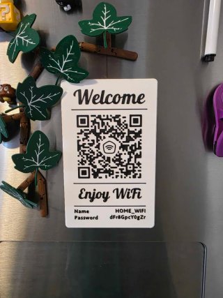 QR personalizable para wifi o eventos