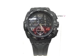 reloj pulsera caballero swatch negro