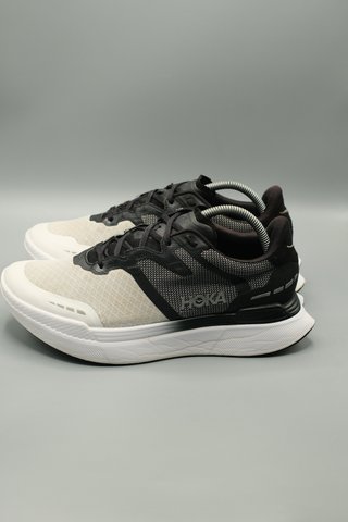 Scarpe Hoka Transport X Uomo 42 Bianche Corsa