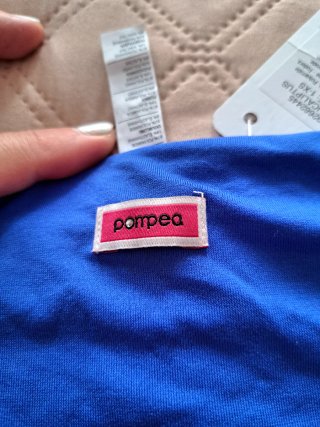 Slip costume Pompea blu taglia XS