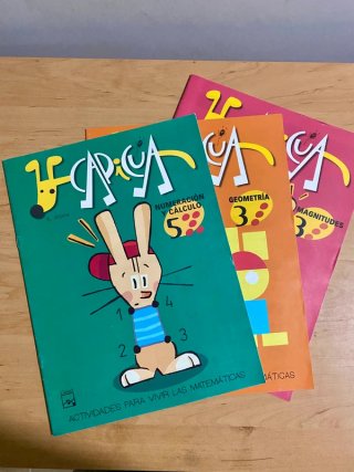 Cuadernos de matemáticas para Educación Infantil.