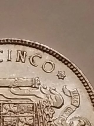 5 Pesetas Franco