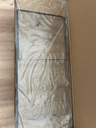 Mesa flotante efecto madera natural NUEVO