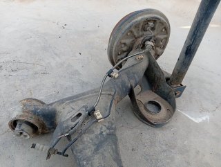 Puente trasero SKODA FABIA (5J2)