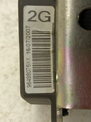 CINTURON SEGURIDAD TRASERO IZQUIERDO PEUGEOT 207