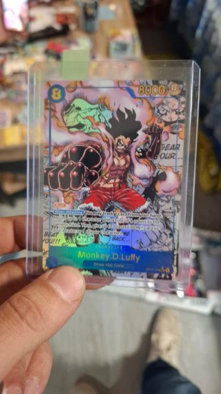 Carta Monkey D. Luffy Gear 5 manga op11