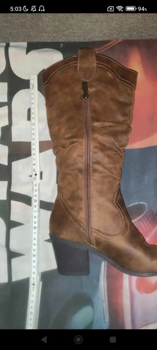 Botas 38 Mustang Marrones