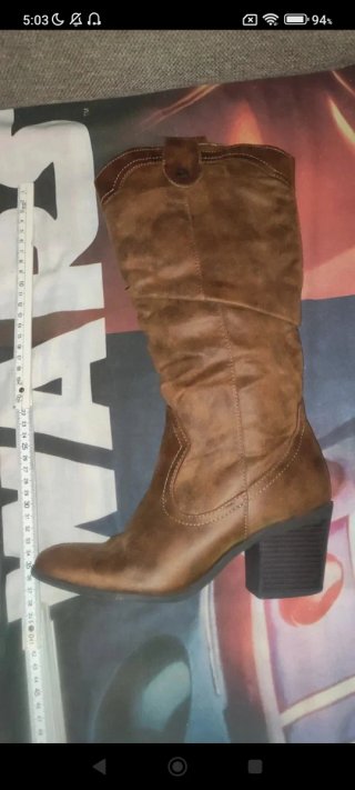 Botas 38 Mustang Marrones