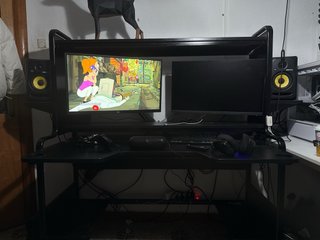 Scrivania da Gaming FREDDE Nero